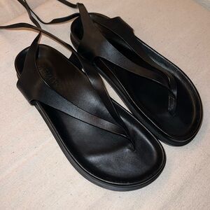 A.Emery Shel Sandal Black Size 39